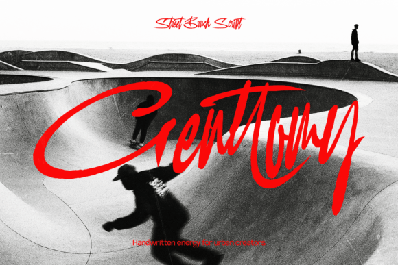 Genttomy: A Street-Inspired Script Font for Bold Branding