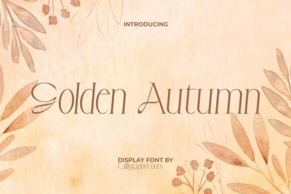 Golden Autumn Font Review and Download Guide