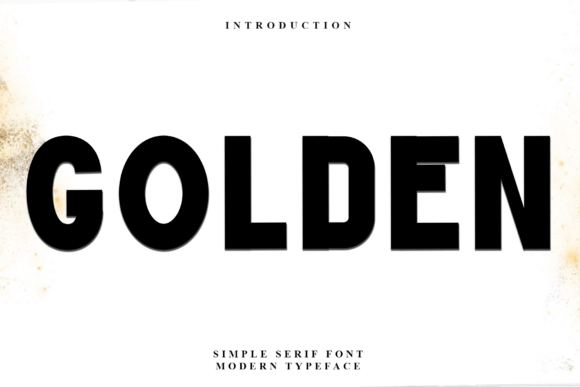 Golden Font for Professional Branding and Modern Authority