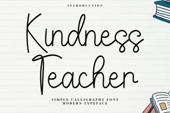 Kindness Teacher Font Review and Download