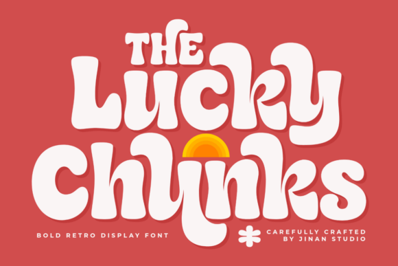 Lucky Chunks Font for Bold Retro Campaigns