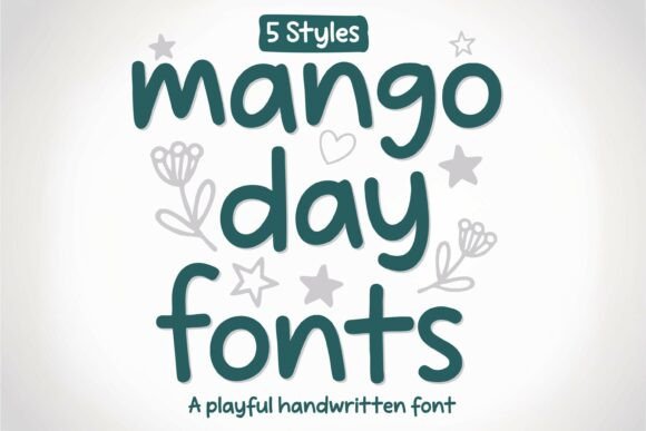 Mango Day Font for Handmade Creativity and Branding