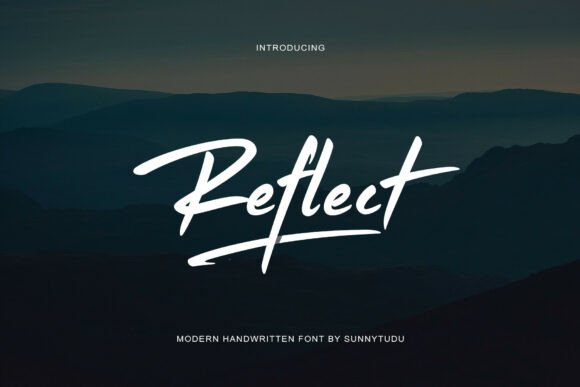 Reflect Handwritten Font for Branding That Feels Truly Human