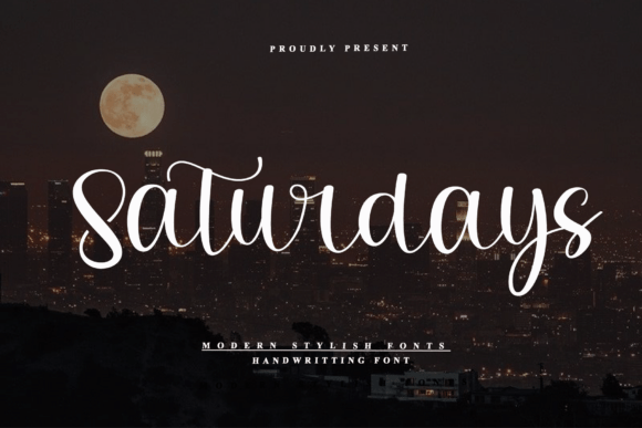 Saturdays Font for Professional Branding and Creative Design