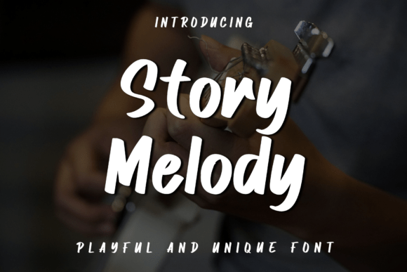 Story Melody: A Stylish Script Font for Modern Design