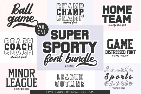 Super Sport Bundle: A Dynamic Display Font for Bold Web Design