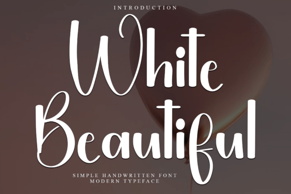 White Beautiful Font Review and Download Guide